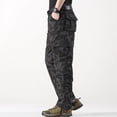 thumbnail image 4 of OJinShaWanO Motorcycle Riding Pants Men's Straight Leg Outdoor Casual Trousers with Multiple Pockets and Loose Work Pants, 4 of 9
