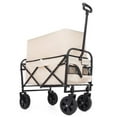 thumbnail image 2 of ChoeJean Collapsible Transport Wagon | Lightweight & Durable for Shopping, Camping, Gardening & Sports | Easy Fold Design, Ideal for All-Purpose Use, 2 of 10