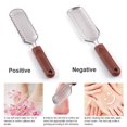 thumbnail image 3 of Foot Rasp Foot File And Callus Remover Foot Care Pedicure Metal Surface Tool To Remove Hard Skin  Surgical Grade Stainless Steel File Black, 3 of 4
