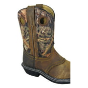 Smoky Mountain Kid's Pawnee Brown Oil Distress/Camo Western Boots 3350