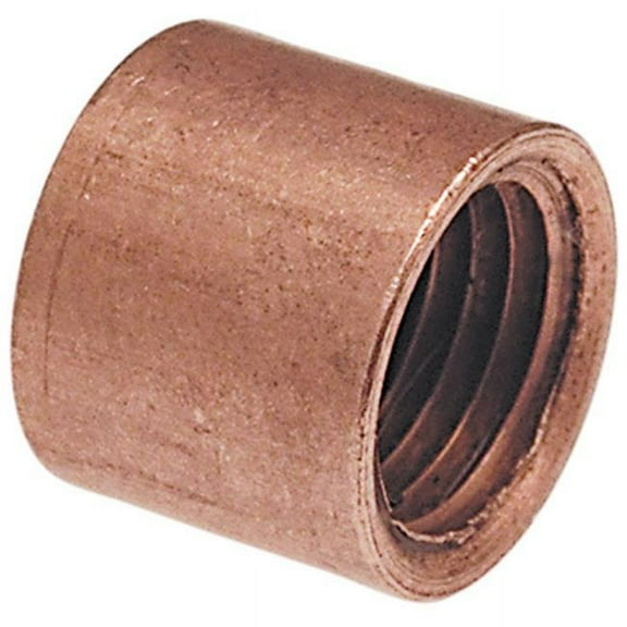 Nibco 1/2" NOM FTG x 1/8" FNPT Copper Reducing Bushing 6183 1/2X1/8