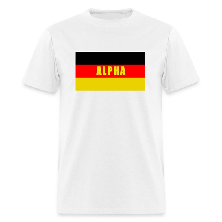 German Alpha Yellow Unisex Men s Classic T Shirt Walmart