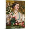 thumbnail image 1 of ARTCANVAS Grace Rose 1866 Canvas Art Print by Frederick Sandys - Size: 60" x 40" (0.75" Deep) (3-Piece), 1 of 9