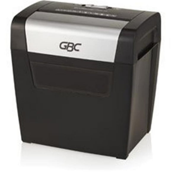 GBC PX08-04 Super Cross-Cut Shredder, Black & Chrome