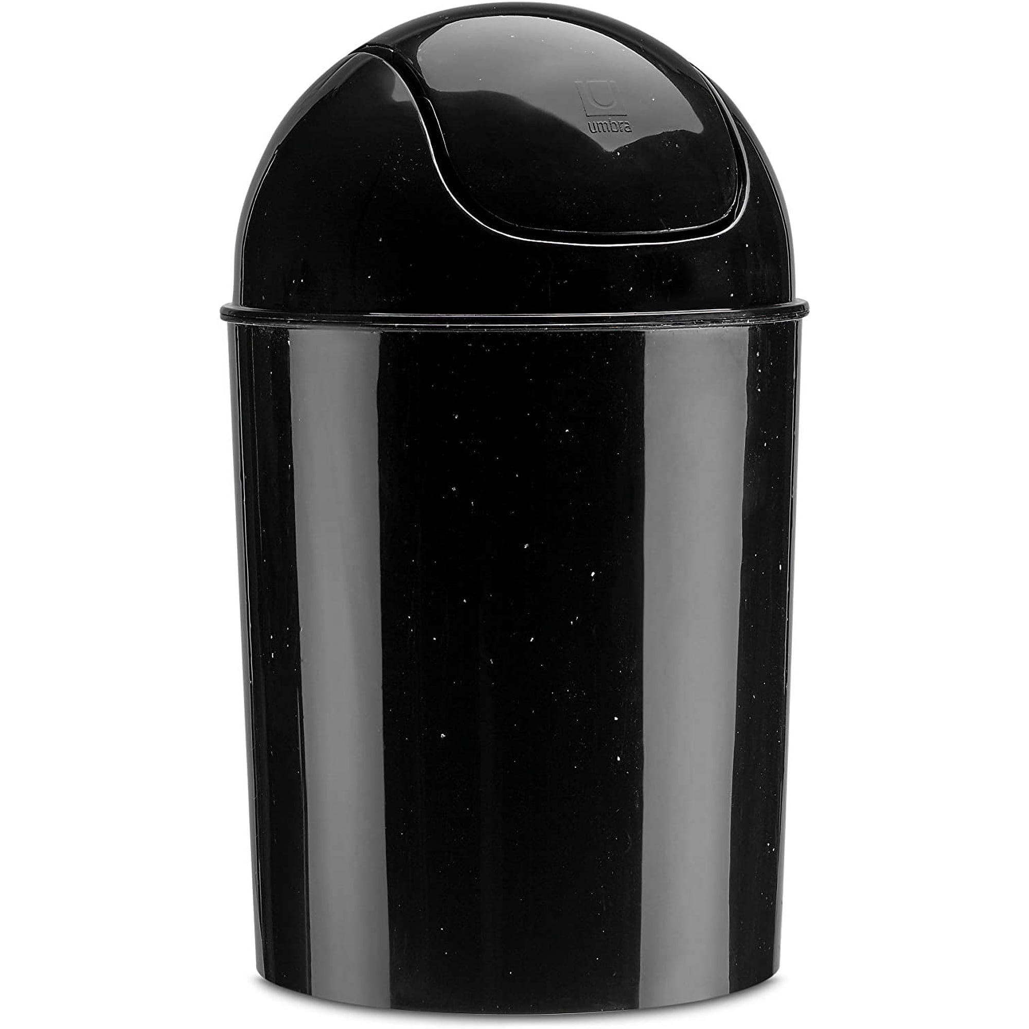 Umbra Mini Waste Can, 1-1/4 Gallon with Swing Lid (Galaxy)