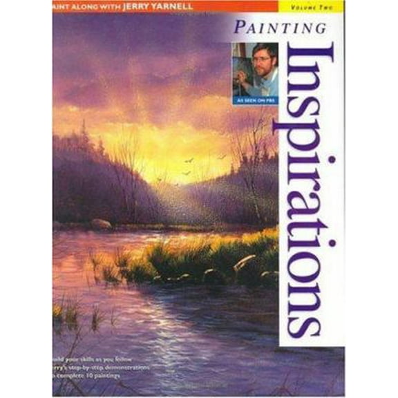 Pre-Owned Paint Along with Jerry Yarnell Volume Two - Painting Inspirations (Paperback) 1581801009 9781581801002