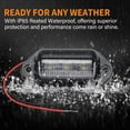 Aila 2PCS LED License MMF7 Plate Lights, 6SMD Waterproof Tag Lights