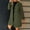 Army Green, variant on UQJfacai Womens Long Pea Coats Winter Wool Blend Single Breasted Notch Lapel Collar Trench Coat Long Sleeve Jackets Overcoats Casual Outerwear