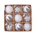 thumbnail image 2 of Christmas Decor, Hwkond Christmas Ball Assorted Pendants Shatterproof Tree Ornaments Decorations In A Reusable Hand-Help Gift Box Ideal For Xmas,Party Up to 75% Off, 2 of 8