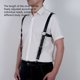 thumbnail image 3 of Tirantes Hombre Estilo Vintage Ajustables Renacimiento para Fiestas Reuniones de Negocios, 3 of 7