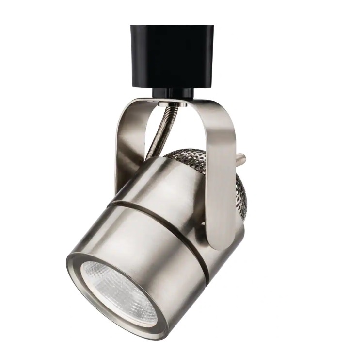 Lithonia Lighting Brushed Nickel LED Linear Track Round Back Head Light Fixture