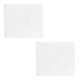 thumbnail image 3 of Injueey 2 PCS Fijación adhesiva Abrazaderas para cortina de ducha Clip fijo en forma de U Baño doméstico Tratamientos de ventanas blanco 2 piezas Injueey HA000794-00B, 3 of 6