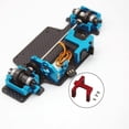 thumbnail image 3 of Soporte de montaje de servo de aluminio CUTICAT para K989 P939 Trucks Piezas de bricolaje rojo, 3 of 7