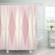 thumbnail image 1 of ABPHQTO Palm Mid Century Modern Pink Springs Pattern Era espacial Cortina de ducha 150x180 cm, 1 of 1