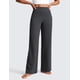 thumbnail image 2 of Pantalones CRZ YOGA Butterlift de pierna ancha, tiro alto, gris, talla S, 2 of 5
