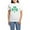With Blue Strpe Pant, variant on CafePress - Shamrock Of Shamrocks Women's Light Pajamas - Women's Short Sleeve Print T-Shirt and Pants Light Cotton Pajama Set