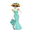 thumbnail image 1 of Decoración Way To Celebrate con Forma de Calavera con Flores Multicolor, 1 of 4