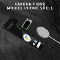 thumbnail image 7 of ELEHOLD Magnetic Case for Google Pixel 9 Pro XL, Compatible with Mag Safe Accessory Carbon Fiber Pattern Ring Kickstand Slim Anti-Scratch Shockproof Case for Google Pixel 9 Pro XL,Blackred, 7 of 7