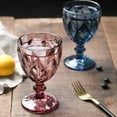 thumbnail image 2 of Hermosa copa europea de vino tinto en relieve de color, copa creativa para fiestas de hotel, copa para banquetes, 2 of 6