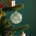 thumbnail image 6 of Glitter Mint Green Christmas Ornament, Foam Hanging Ball Decor, 3.15 Inch Tree Decoration for Holiday Home,Vsgery, 6 of 8
