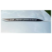 Chevy Silverado Matte Black V8 PERFORMANCE Hood Decals 2019-2026 Set of 2 GM Licensed