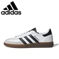 thumbnail image 3 of Zapatillas de balonmano adidas Originals Spezial para hombre y mujer, informales, de ante negro, antideslizantes, cómodas, SPZL, para patinetas, 3 of 5