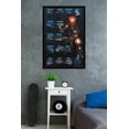 thumbnail image 2 of Halo 3 - Chart - Covenant Wall Poster, 22.375" x 34", Framed, 2 of 2