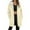Beige, variant on Sherpa Lined Jacket Women Casual Fuzzy Fleece Long Jackets Zip Up Oversized Long Sleeve Warm Winter Coats With Hood