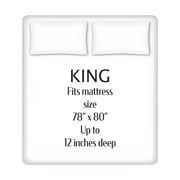 Mainstays Reversible 7-Piece Bed-in-a-Bag Comforter Set with Sheets, Sage, King