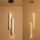 thumbnail image 2 of Bedroom Bedside Chandelier Light Luxury Modern Minimalist Master Bedroom Living Room Double-headed Pendant Line Light, 2 of 5