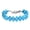 Magnesite, variant on Amazonite 95.00 ctw Beaded Bracelet in Stainless Steel 7.25-9.25In