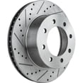 thumbnail image 2 of New Performance Rotor Brake Disc Compatible With Dodge Ram 2500 TRX4 8 Cyl 5.7L Ram 1500 SXT 8 Cyl 5.7L 2500 Sport 2003-2008 By 2413 53012 145456 48880143 60040102, 2 of 8