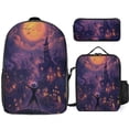 thumbnail image 1 of The Nightmare Before Christmas Backpack Combo 17 Inch Daypack with Lunch Boxes and Pencil Pouch Durable Polyester for School Work, 1 of 5