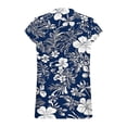 thumbnail image 5 of Satin Shirts for Women Stripe Print V Neck Short Sleeve T-Shirt Silky Soft Blouse Tops Business Casual Outfits Going Out Tops Dressy Trendy Shirt 2026 Spring Summer Vacation Outfits|Dark Blue|5XL, 5 of 6