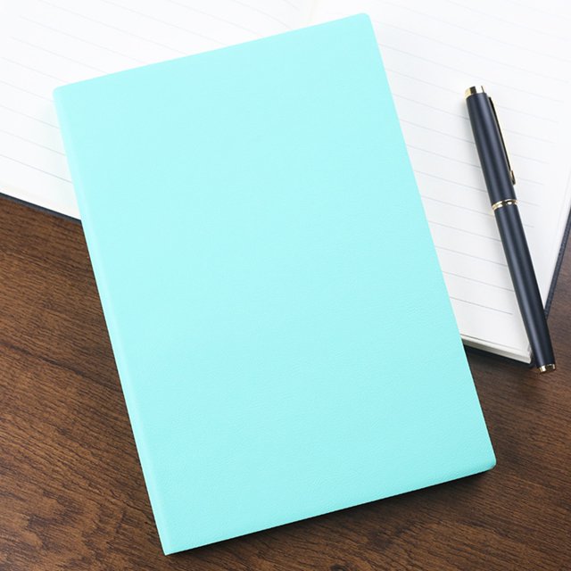 Home Essentials A5 Solid Color Business Office Notebook High Beauty Student Homework Notebook Home