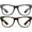 2 Pack Black and Tortoise, variant on grinderPUNCH 2 Pack High Magnification Reading Glasses Strong Power Readers - 4.00-6.00 (2 Pack Tortoise, 4.00)