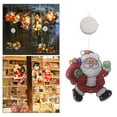 thumbnail image 3 of Abbracc Xmas Santa LED Light Christmas Window Decoration Silhouette Decor Walking, 3 of 9