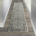 thumbnail image 7 of Nourison Home Nourison Quarry 2'2 x 12' Ivory/Grey Area Rug, 7 of 7