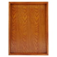 thumbnail image 1 of Rectangular Wooden Tea Tray Serving Plate Food Storage Plate for Hotel Home (36 x 27 cm), 1 of 4