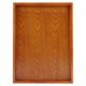 thumbnail image 1 of Rectangular Wooden Tea Tray Serving Plate Food Storage Plate for Hotel Home (36 x 27 cm), 1 of 4