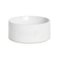 thumbnail image 2 of Lacourte Pet Embossed Drink up Bowl (White), 2 of 3