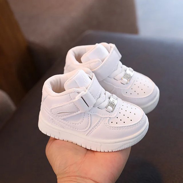 Zapatillas de deporte informales para niños y niñas, zapatos antislam para caminar, suela de goma, ajuste cómodo, otoño 2024