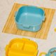 thumbnail image 4 of Lonchera Escolar Portátil con Cubiertos | Fiambrera Infantil | Apta para Microondas | Contenedor de Alimentos de 850ml | Recipiente Portátil con 4 Compartimentos, 4 of 5