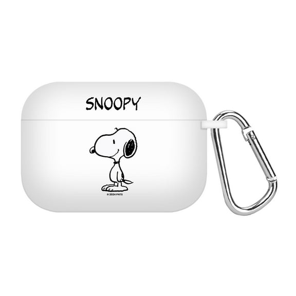 Peanuts Classic Characters HD Case Cover Compatible with Apple AirPods Pro 1 & 2 (Snoopy) by Affinity Bands