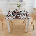 thumbnail image 3 of Thanksgiving Tablecloth Round, Turkey Gobble Washable Table Cover for Party Picnic Dinner Decor, 3 of 7