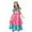 style-02 Pink, variant on Gubotare Girls Formal Dresses Off Shoulder Pageant Dresses for Girls Lace Applique Ruffle Flower Girl Dress Princess Ball Gown Size 6-7 (Red,6-7 Years)