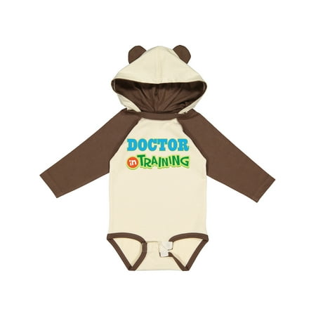 

Inktastic Doctor in Training Gift Baby Boy or Baby Girl Long Sleeve Bodysuit