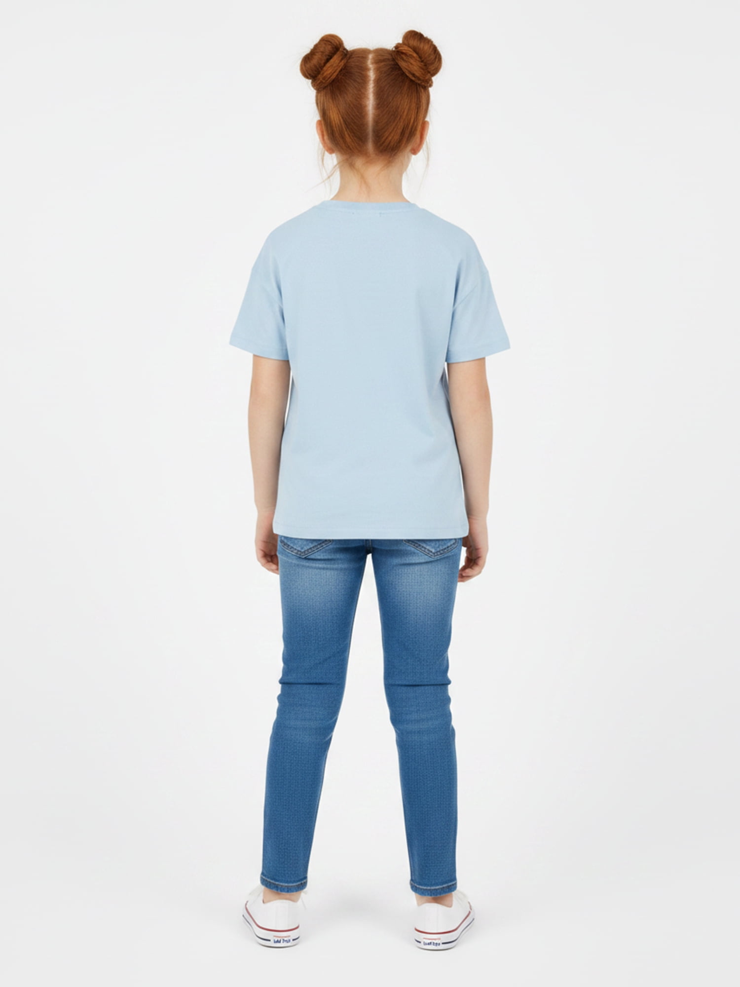 Lilo & Stitch Girls' Graphic Tee with Short Sleeves, Sizes 4-16