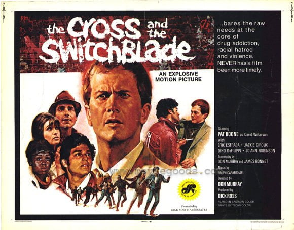 The Cross And The Switchblade Full Movie The Cross and the Switchblade - movie POSTER (Half Sheet Style A) (22