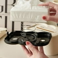thumbnail image 3 of Caja dispensadora de pañuelos BuyWeek en Forma de nube color crema, 3 of 12